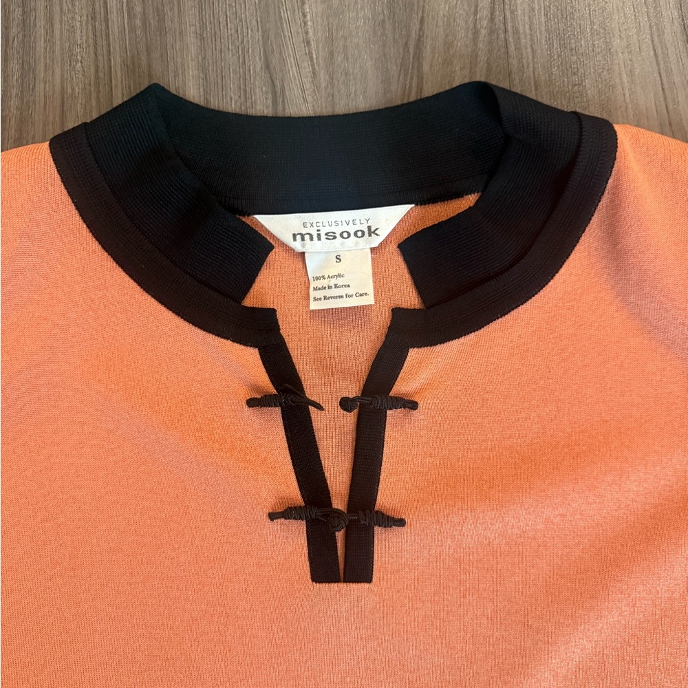 Vintage Misook 3/4 sleeve top